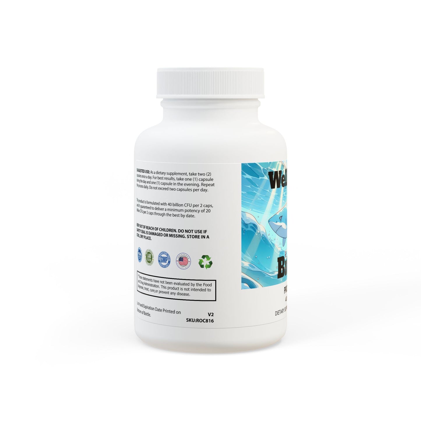 Probiotics Supplement (60 Capsules)