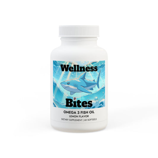 Omega 3 Fish Oil Supplement (60 Softgels)