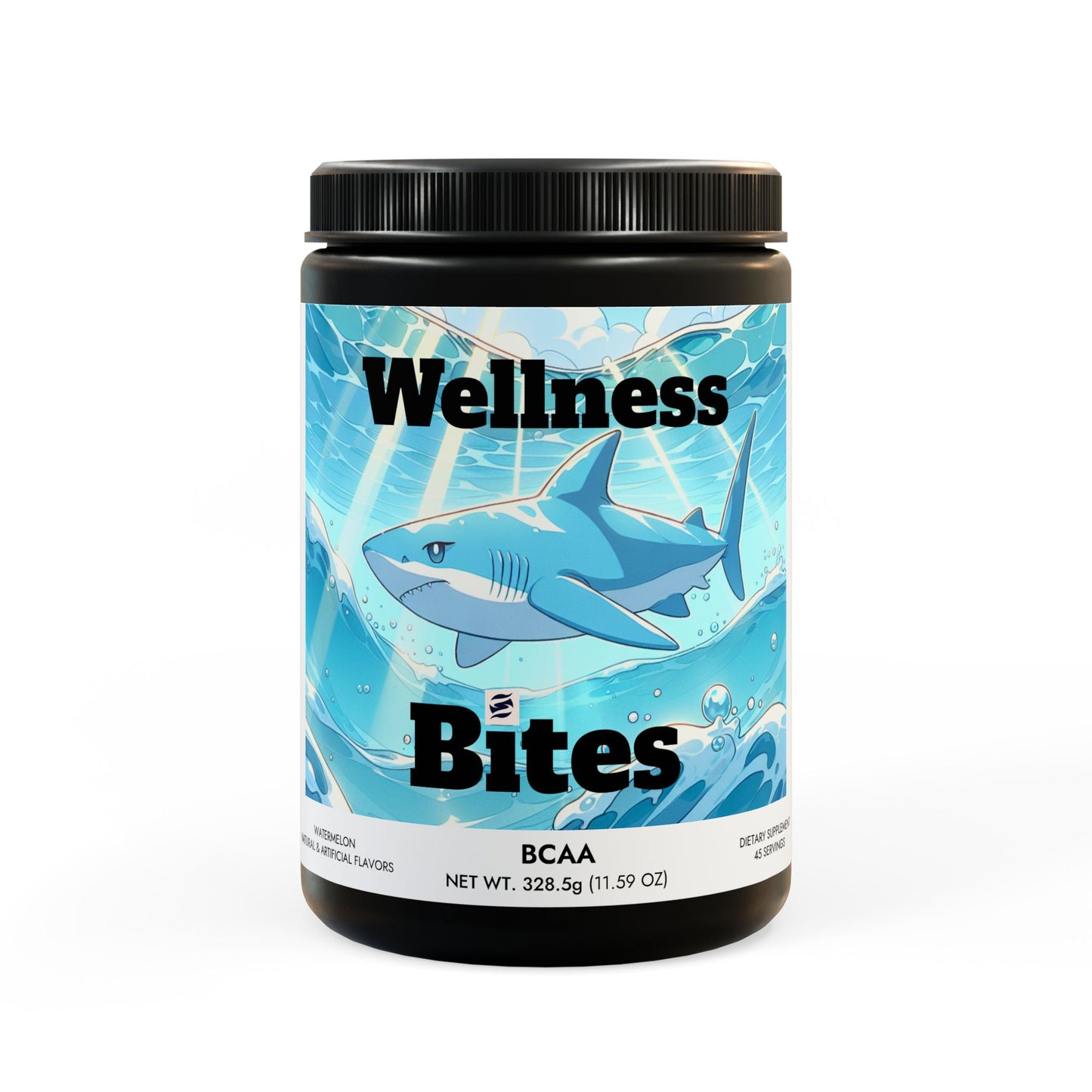 BCAA Supplement, Watermelon (325g, 11.46oz, 45 servings)