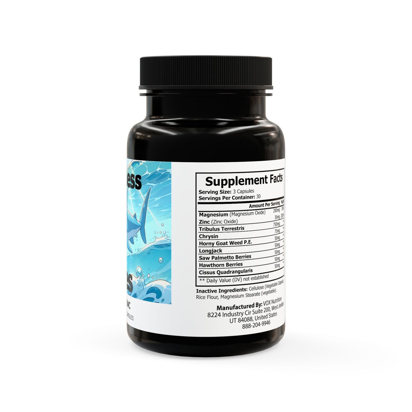 Magnesium Zinc Supplement (90 Capsules)