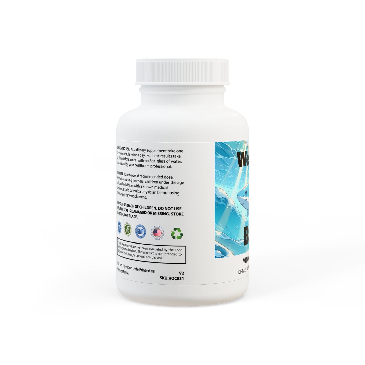 Vitamin K2 + D3 Supplement (60 Capsules)